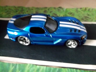 Jada Toys Blue 2008 Dodge Viper SRT10 Die Cast Car - Image 1 of 4