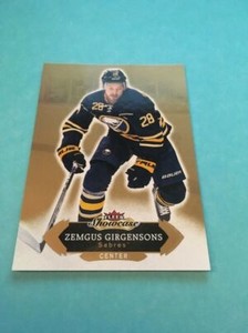 Zemgus Girgensons Sabres 2016-17 Fleer Showcase #43
