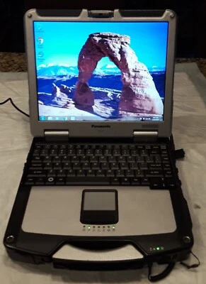 CLEARANCE Panasonic CF-31 Toughbook i5-M520 Laptop Touch 8GB RAM 500GB HDD WIND7 - Image 1 of 4