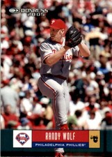 2005 Donruss Randy Wolf . Philadelphia Phillies #301