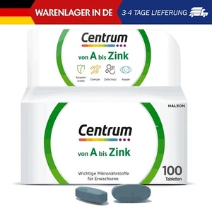 Centrum Von A bis Zink, 100 St. - Hochwertiges Nahrungsergänzungsmittel zur tägl - Bild 1 von 8