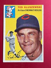 1954 Topps #7 Ted Kluszewski Baseball Card /R189