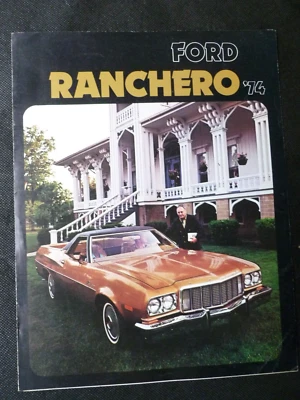 1974 Ford RANCHERO Car  Dealer Sales Brochure 6 pages - Изображение 1 из 2