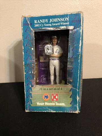 Randy Johnson 2002 CY Young Award Winner Figure Cover