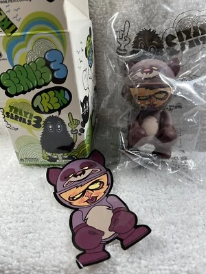 3” TREXI Serie 3 2007 ~ READY2RUMBL "RACCOON BOY" ~ Países Bajos ~ Kidrobot Foto 1 de 2