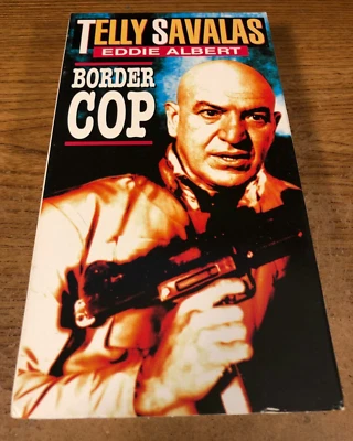 Border Cop  VHS VCR Video Tape Movie Used Telly Savalas - Image 1 of 4