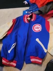 Cooperstown Collection Chicago Cubs Full Zip Jacket Mens 64 5XL  - Picture 1 of 6
