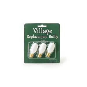 Department 56 Replacement Light Bulbs - Oval set of 3 56.99244 Dept NEW - Picture 1 of 1