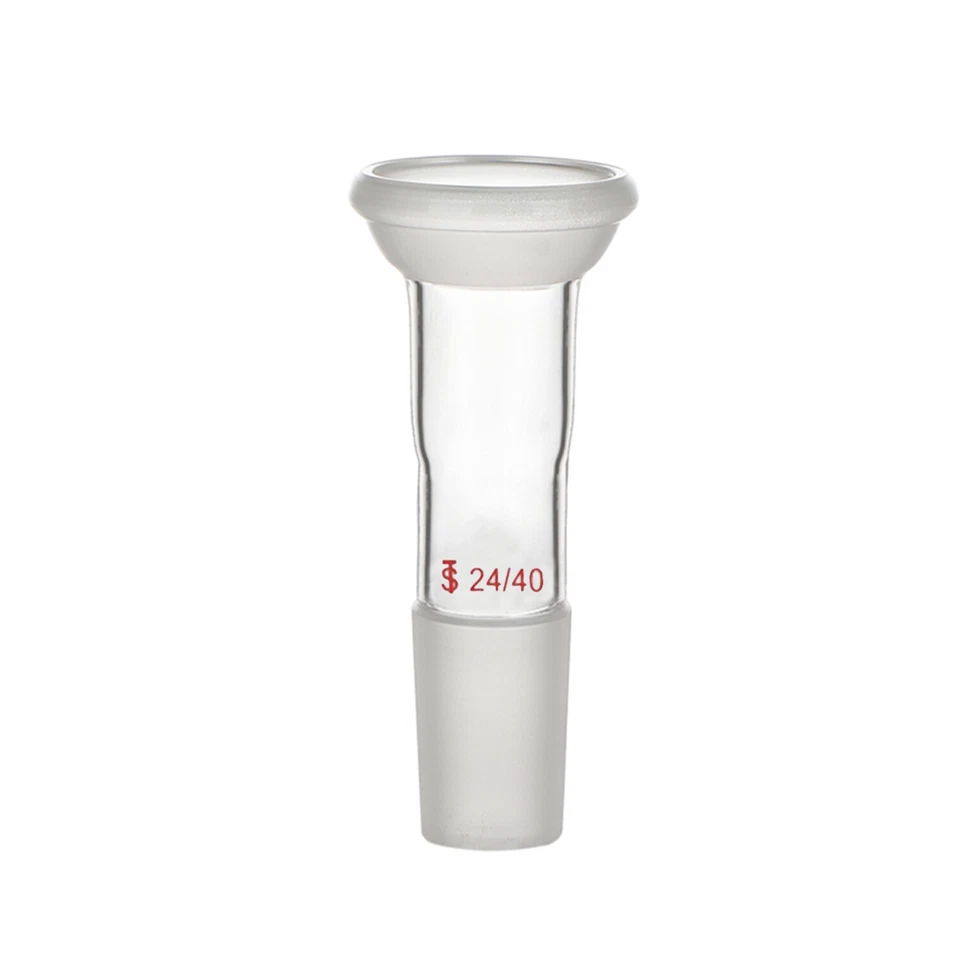 Deschem S35 35/20 Socket to 24/40 Male Joint Glass Adapter Lab Glassware - Image 1 of 1