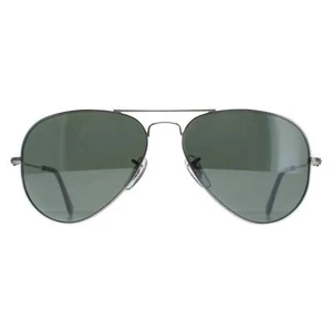 Ray-Ban Gafas de Sol Aviator 3025 W3275 Gris Plata Espejo Pequeño 55mm - Imagen 1 de 10