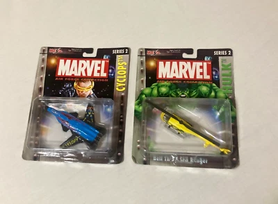 Maisto MARVEL Series 2 Air Force Collection HULK & CYCLOPS Diecast Airplane - Image 1 of 4