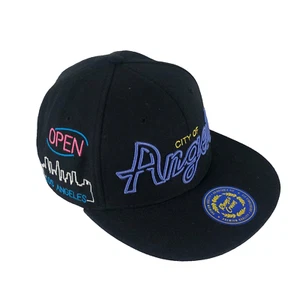 Cappello Los Angeles Anelli e Crwns Città degli Angeli Snapback Berretto Ricamato Nuovo - Foto 1 di 12