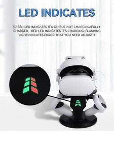 XYHLC-Compatible With Oculus Quest 2 Accessories Stand - VR Stand With Rotatable - Picture 1 of 7