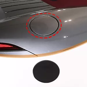 PVC Gloss Black Fuel Tank Door panel Trim Sticker For Jaguar F-TYPE 2013-2022 - Picture 1 of 10