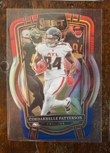 2022 Panini Select DIE CUT PRIZM RED WHITE BLUE Cordarrelle Patterson - Bild 1 von 1