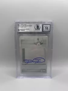 Sammy Sosa Signed 2005 Topps Total #110 1/1 Printing Plate Beckett Grade 10 Auto - Picture 1 of 2