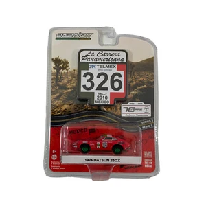GREENLIGHT 1/64 LA CARRERA PANAMERICANA 3 1974 DATSUN 260Z GREEN MACHINE CHASE - Picture 1 of 3