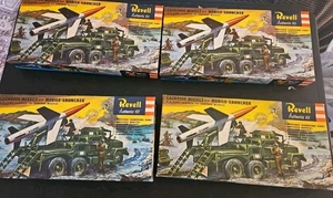 1ª Edición 1958 ~ Revell ~ MISIL LACROSSE con LANZADOR MÓVIL ~ no Aurora - Imagen 1 de 6