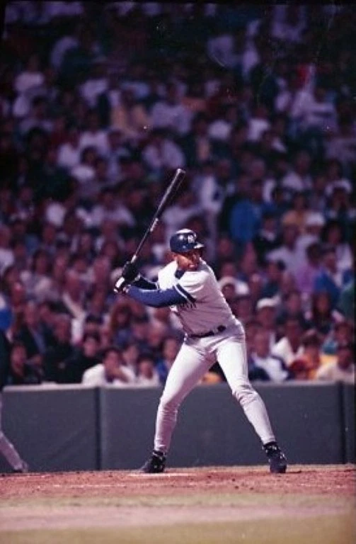 Negativo de película original de 35 mm de béisbol Bernie Williams Red Sox *RS5563 Foto 1 de 1