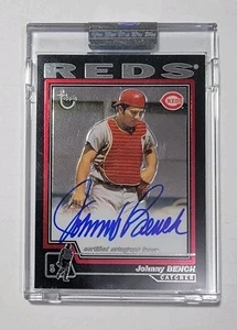 2004 Topps Retired Signature Johnny Bench #TA-JB Autograph - Picture 1 of 2