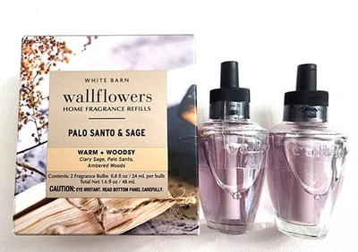 Bath & Body Works Palo Santo + Sage Wallflowers Fragrance Refills, 2 pack - Image 1 of 4