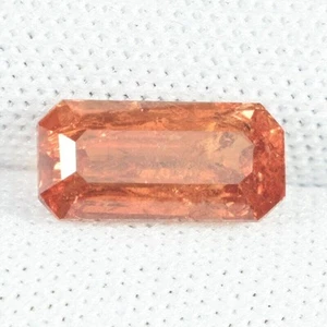2.42 ct BEST GRADE ORANGE UNHEATED PADPARADSCHA HUGE" NATURAL SAPPHIRE See Vdo B - Picture 1 of 3