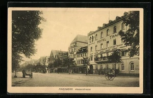 Friedberg, Hotel Trapp, Kaiserstraße, Ansichtskarte  - Picture 1 of 2