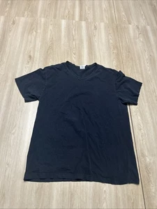 T-shirt nera scollo a V Sonoma Life Style uomo taglia XL - Foto 1 di 2