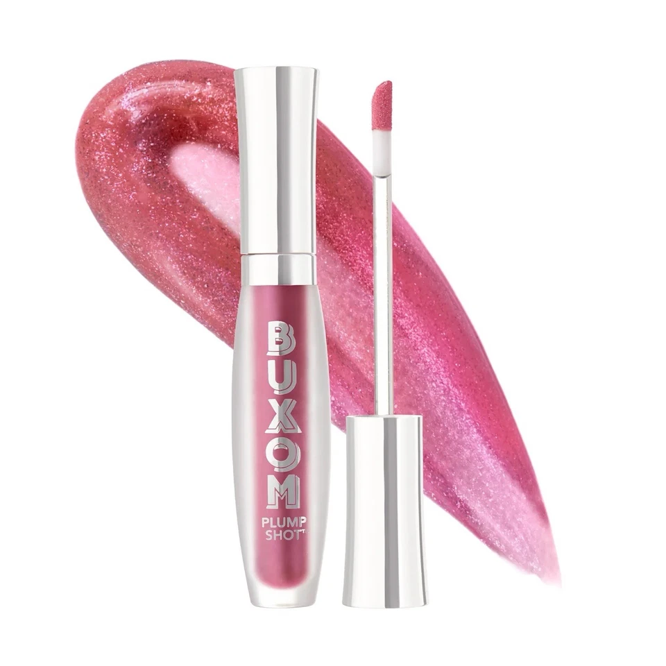 BUXOM Plump Shot Collagen Peptides Advanced Plumping Lip Serum DOLLY BABE NEW - Image 1 of 4
