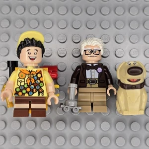 Lego Disney Minifigures Pixar Up DIS090 DIS091 Russell Carl Fredricksen - Picture 1 of 5