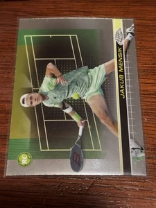 2024 TOPPS CHROME TENNIS CLAY COURT JAKUB MENSIK Rookie #193 - Picture 1 of 1
