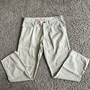 Tommy Bahama Herren Hose 32 x 30 Khaki Stretch Chino Flatfront Tencel Baumwolle - Bild 1 von 4
