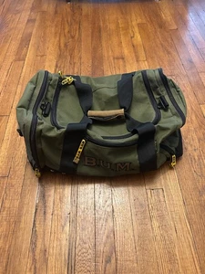 Vintage B.U.M. Equipent Gym Bag Green - Picture 1 of 7