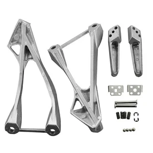 Rear Passenger Foot Pegs Footrest Bracket fit KAWASAKI 2005 - 2008 NINJA ZX6R mo - Picture 1 of 2