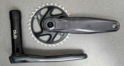 Pedivela SRAM GX Eagle SuperBoost+ - 175mm 12 velocidades 32t montagem direta DUB lunar - Imagem 1 de 4