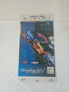 18 febbraio 2001 NASCAR Daytona 500 Ticket Stub (Dale Earnhardt's Final Race) - Foto 1 di 4