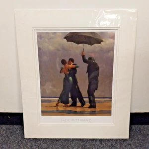 Jack Vettriano OBE 'Dancer in Emerald' Mounted Print 65cm x 56cm Sealed Art - Picture 1 of 14