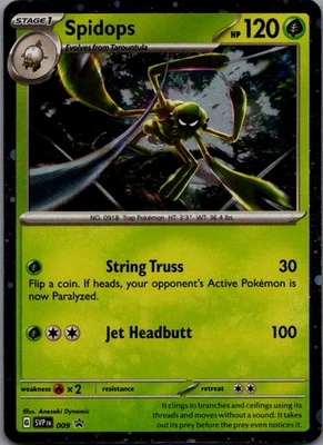 Spidops - Promo SV: Scarlet & Violet Promo Cards 009 NM - Image 1 of 2