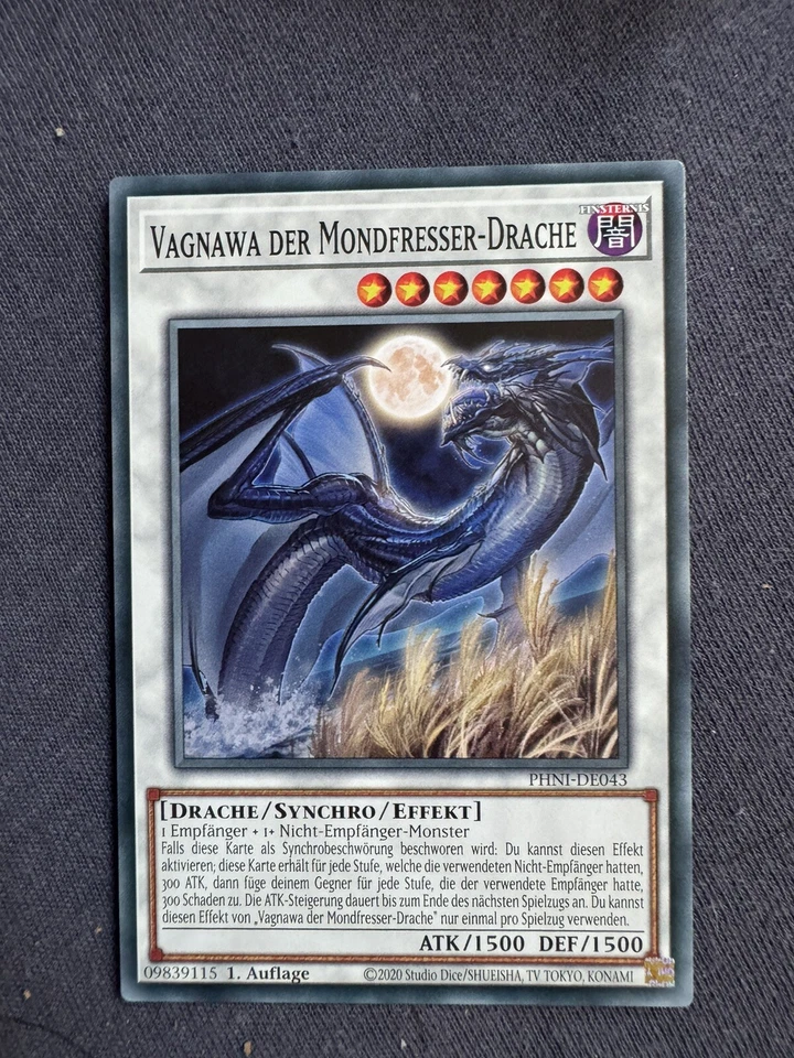 Yu-Gi-Oh! - Vagnawa der Mondfresser-Drache - PHNI-DE043 - Common - A1 - Bild 1 von 1