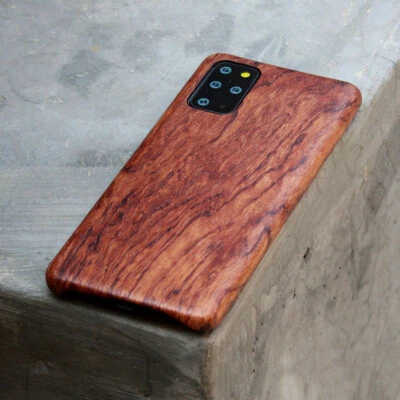 Funda Trasera Bambú Palisandro Para Samsung Galaxy Note20/S21+/S22 Ultra Madera Nogal Foto 1 de 4