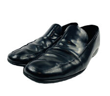 Prada Black Patent Leather Loafer Made In Italy Size 9 1/2