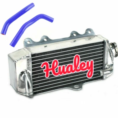 Radiador de aluminio + manguera azul para Yamaha YZ85 YZ 85 2002-2020 2015 2016 2019 2018 Foto 1 de 4