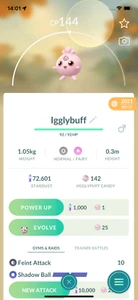 Pokemon TRADE - #174 Igglybuff !! Safe, Cheap & Fast !! - Picture 1 of 1