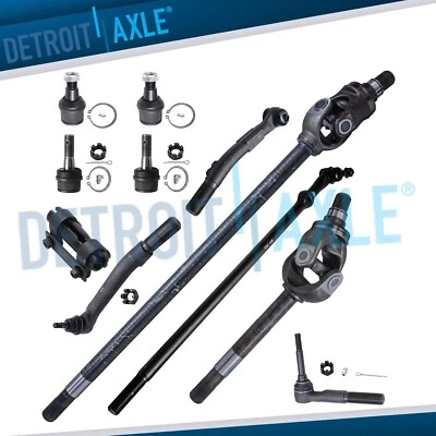 Kit de suspensión de ejes de eje delantero 4x4 para Ford F-250 F-350 Dana 60 2005-2014 Foto 1 de 4