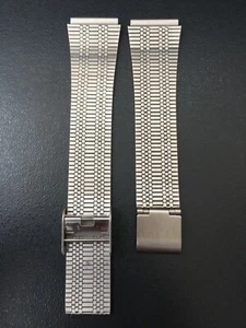 ARMIS/BRACELET WATCH TYPE SEIKO-CITIZEN-CASIO 18MM ACERO "NEW OLD STOCK 1970" - Imagen 1 de 6