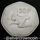 Ireland, Eire 50 Pence 1979. KM#24. Fifty Cents coin. Woodcock. Bird. 50C. H