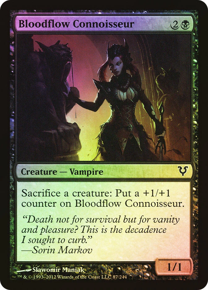 MTG FOIL Bloodflow Connoisseur  - Avacyn Restored #87 - Image 1 of 1