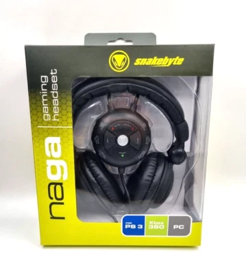 Snakebyte Gaming On-Ear Headset Kopfhörer für PC  PS3 Xbox X S Switch 3DS G604 - Bild 1 von 4