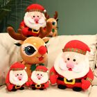 Cute Christmas Plush Toys Santa Claus Dolls Elk Children Girls Holiday Gift