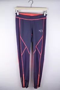 Kari Traa Women Workout Leggings Sportswear Yoga Stretch Purple size M - Picture 1 of 6
